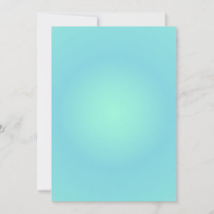 Pisces Aura Gradient Zodiac, Grönt Gradient Julkort
