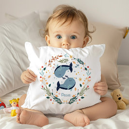 Pisces Baby Adsible Nursery Dekorativ kudde