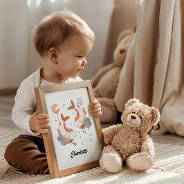 Pisces Baby - för din lilla fiskzodiaknäsa Poster