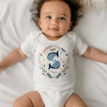 Pisces Baby Outfit - Dreamy Fish Zodiac-tecken