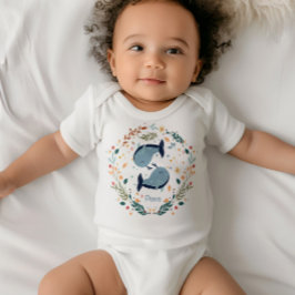 Pisces Baby Outfit - Dreamy Fish Zodiac-tecken T Shirt