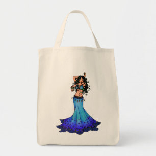 Pisces Belly Dancer Art Tygkasse