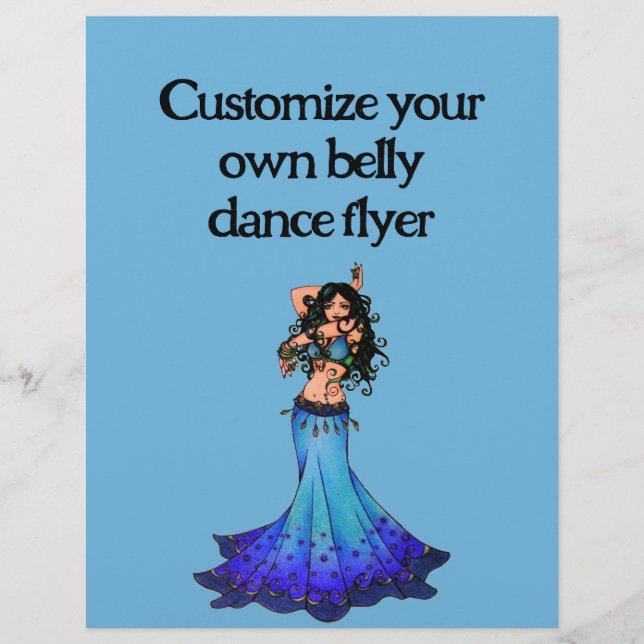 Pisces Belly Dancer Reklamblad (Framsidan)