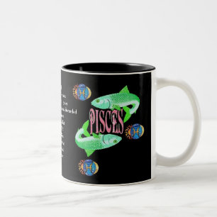 Pisces Birth Sign Zodiac Mugg