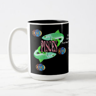 Pisces Birth Sign Zodiac Mugg