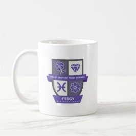Pisces Birthday Crest™ for February 19-29 Mug Kaffemugg