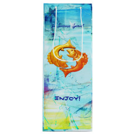 Pisces Birthday Vin Gift Bag