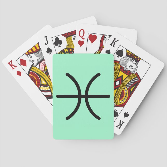 Pisces Casinokort (Baksidan)