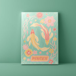 Pisces Celestial Zodiac Pastel Dreams Wall Arts Canvastryck