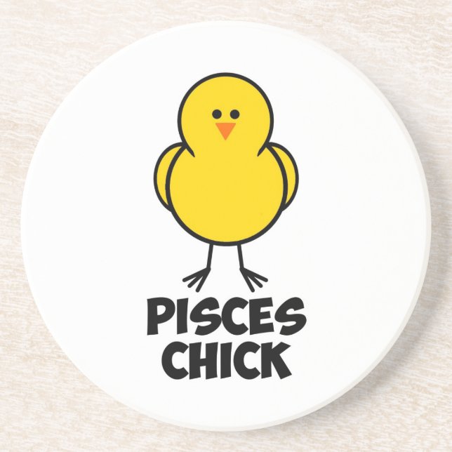 Pisces chick underlägg sandsten (Framsidan)