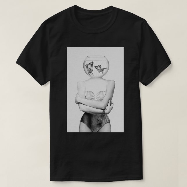 Pisces Classic TShirt T Shirt (Design framsida)