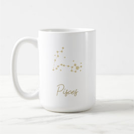 Pisces Constellation Zodiac Kaffemugg