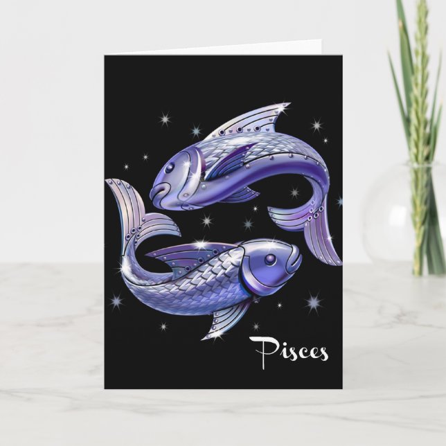 Pisces-dagskort Kort (Framsida)