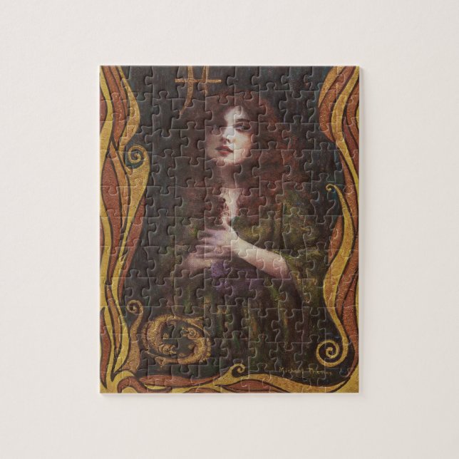 Pisces dekorativt pussel (Vertikal)