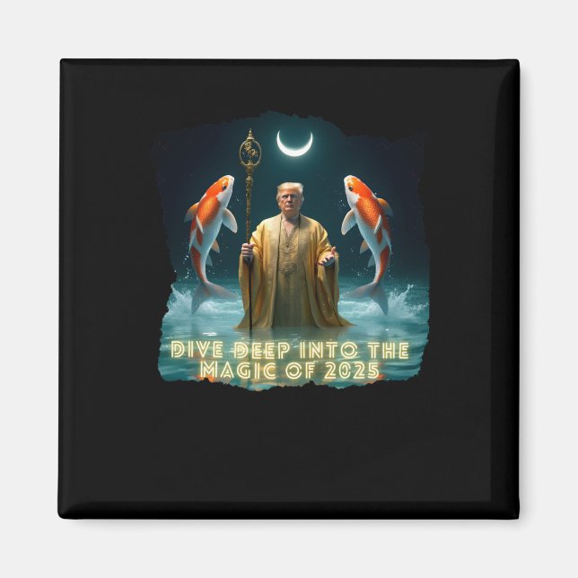 Pisces-design 2025 magnet (Framsidan)