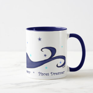 Pisces drömmaremugg mugg