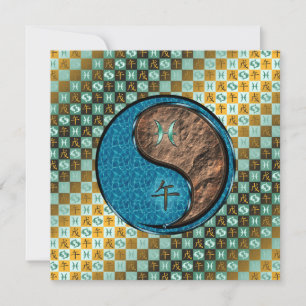Pisces & Earth Horse Kort