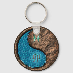 Pisces & Earth Rabbit Nyckelring