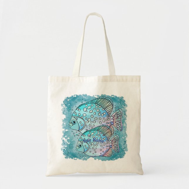 Pisces Fish Tygkasse (Framsidan)