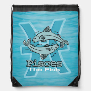 Pisces Fish vatten zodiac aqua blue Gympapåse