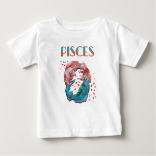 Pisces Fish Zodiac Horoscope Vatten Astrology-teck T Shirt