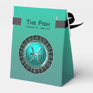Pisces - fiskzodiacen undertecknar presentaskar