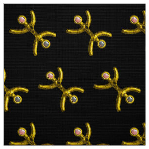 PISCES GULD ZODIAC BIRTHDAY JEWEL OCH PEARLS Black Tyg