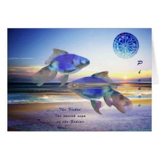 Pisces Hälsningskort