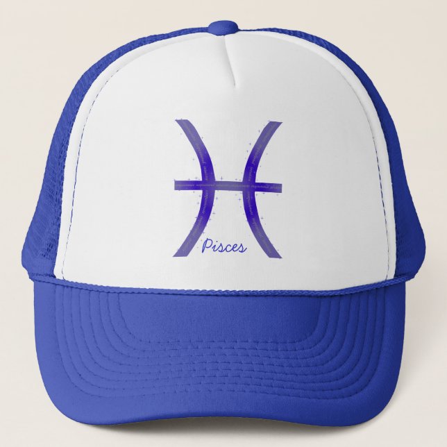 Pisces Hat Truckerkeps (Framsida)