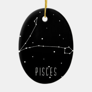Pisces Julgransprydnad Keramik