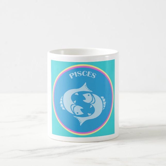 Pisces-kaffe Mugg (Center)