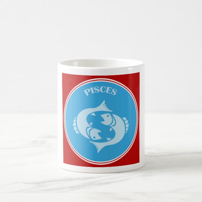 Pisces-kaffe Mugg (Center)