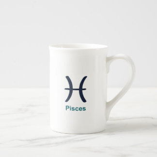Pisces kaffe/Teamugg Benporslin Mugg