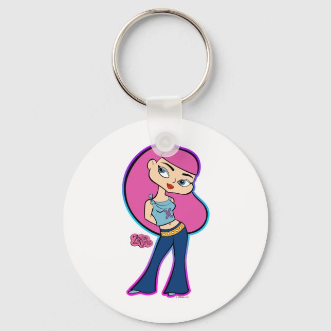 Pisces Keychain Nyckelring (Framsida)