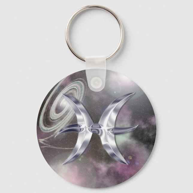 Pisces Keychain Nyckelring (Framsida)