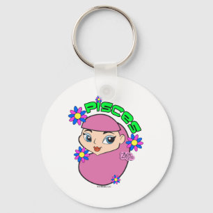 Pisces Keychain Nyckelring