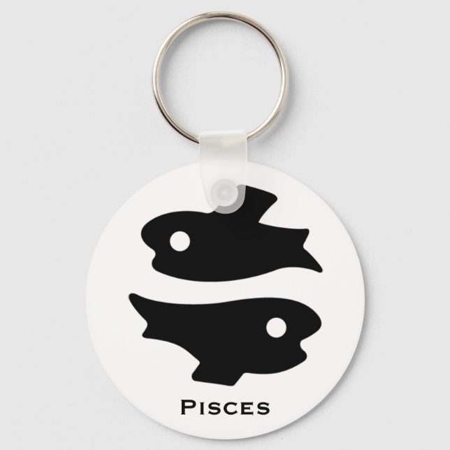 Pisces Keychain Nyckelring (Framsida)
