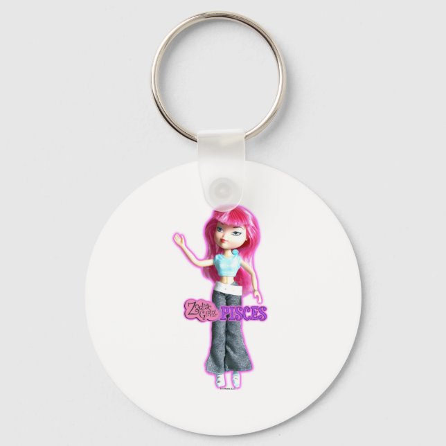 Pisces Keychain Nyckelring (Framsida)