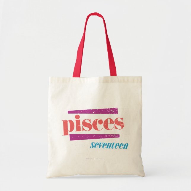 Pisces LtPink Tygkasse (Framsidan)