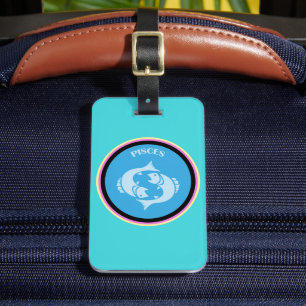 Pisces Luggage Tag Bagagebricka