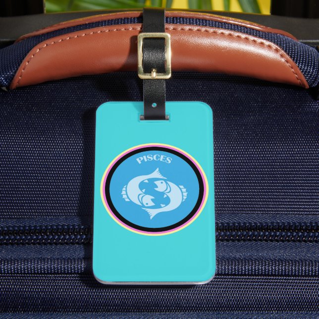 Pisces Luggage Tag Bagagebricka (Framsida Insitu 2)