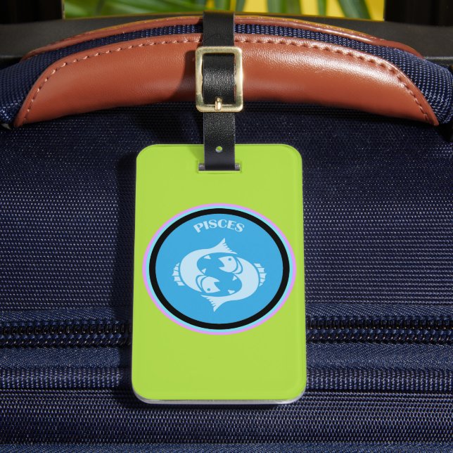 Pisces Luggage Tag Bagagebricka (Framsida Insitu 2)
