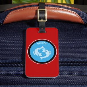 Pisces Luggage Tag Bagagebricka