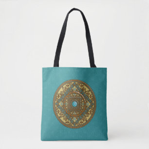 Pisces Mandala - allt-over-Print-säck Tygkasse