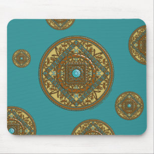 Pisces Mandala Mousepad Musmatta
