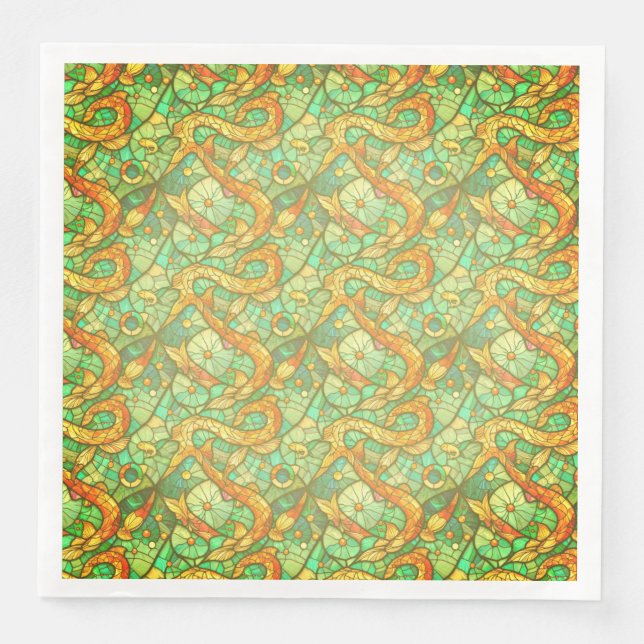 Pisces middagsblöjor pappersservett (Framsida)