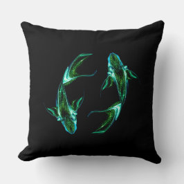 Pisces – Minimalist Zodiac Decorative Pillow Kudde