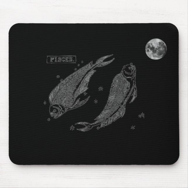 Pisces Mouse Pad Musmatta (Framsidan)