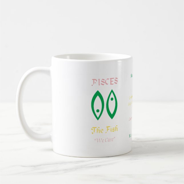 Pisces mugg (Vänster)