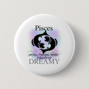 Pisces om dig knapp